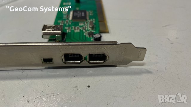 LSI 1394 платка (PCI, 3x1394,1xm1394), снимка 3 - Кабели и адаптери - 40432916