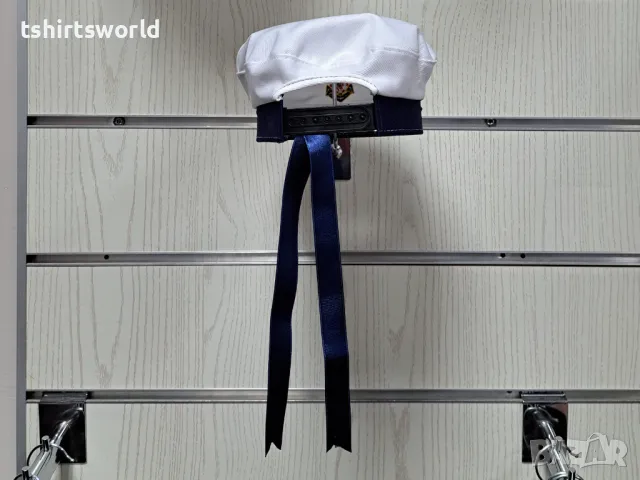 Нова моряшка шапка Юнга, BULGARIA с Котва, Унисекс, снимка 6 - Шапки - 47690357