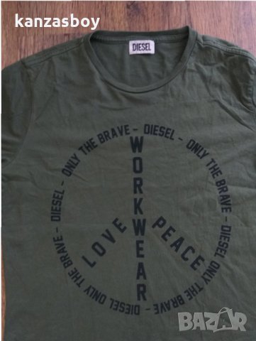 diesel - страхотна мъжка тениска, снимка 1 - Тениски - 33640777