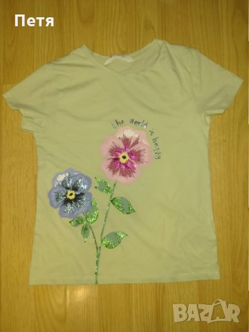 Свободен панталон и блузка "НМ" - 6-8 години, снимка 4 - Детски комплекти - 34900053