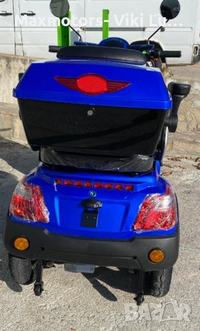 Електрическа Четириколка FM4 LUX 1500W 2024- BLUE, снимка 3 - Мотоциклети и мототехника - 39328951