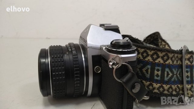 Фотоапарат Pentax ME с обектив SMC PENTAX-M 1:1.4 50mm, снимка 6 - Фотоапарати - 34691422