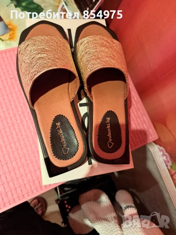 Дамски чехли от естествена кожа , снимка 7 - Чехли - 50537447