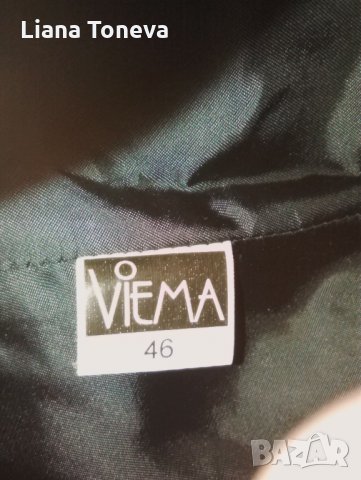 черно палто"Виема", снимка 3 - Палта, манта - 27390375