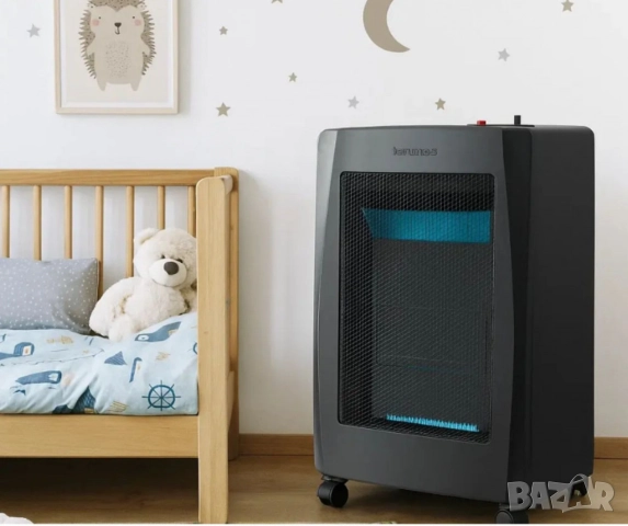 Газов отоплител Taurus Tropicano Compact Blue Flame, 3 нива на мощност, 4200W, снимка 8 - Друга електроника - 51925833