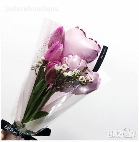 Мини фолиев балон сърце , снимка 5 - Други - 28248958