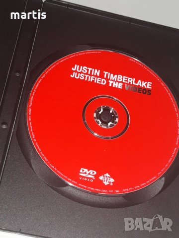 Justin Timberlake ДВД, снимка 2 - DVD дискове - 32525290