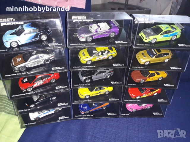 Nissan Honda Mitsubishi Acura 1.43 Fast & Furious , снимка 2 - Колекции - 51567642