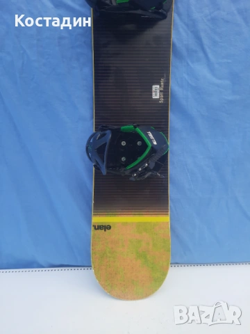 Сноуборд  115см.Elan explore jr с автомати, снимка 3 - Зимни спортове - 53066910