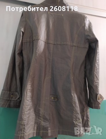 Оригинално манто Easy Comfort - №46 (XL). Промазана шлиферна материя, снимка 9 - Палта, манта - 32274147