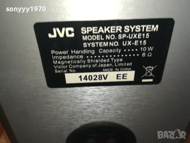 JVC X2БР ТОНКОЛОНИ-19Х16Х12СМ ВНОС SWISS 2101251007, снимка 3 - Тонколони - 48763683
