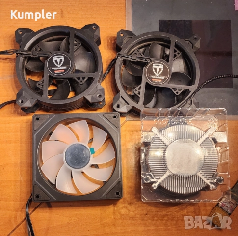 Комплект 3 ARGB вентилатори + AMD AM4 кулер – тихи и нови елементи, снимка 2 - Други - 52952545