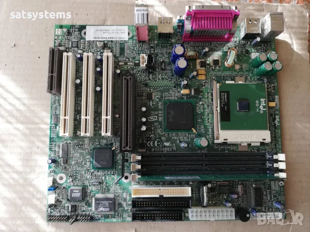 Дънна платка Intel Desktop Board D815EFV Socket 370, снимка 3 - Дънни платки - 47978677