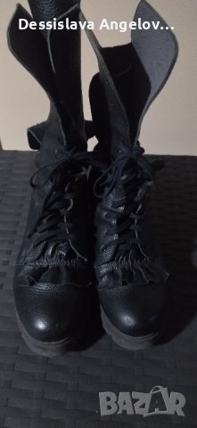 Кожени боти на Mihaela Glavan 40