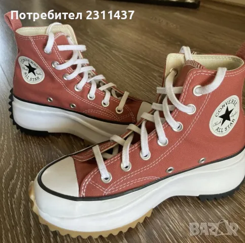 Дамски кецове CONVERSE Run Star Hike, снимка 2 - Кецове - 48679545