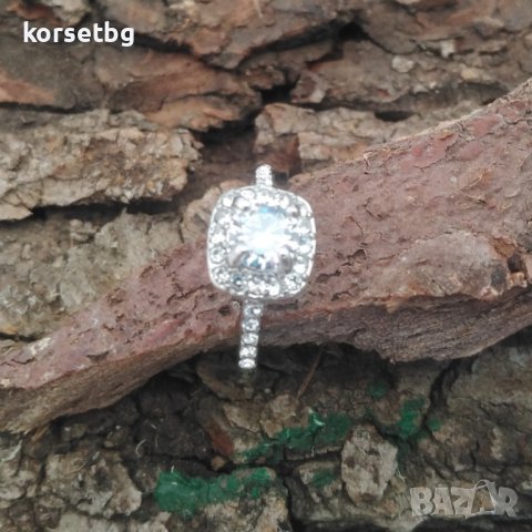 Дамски пръстен с цирконий 23731, снимка 2 - Пръстени - 37484840