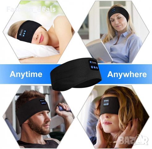 Нови Спални Слушалки Лента с ултра тънки стерео високоговорители, снимка 5 - Други - 38684663