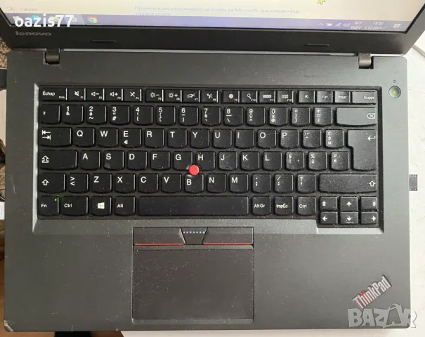 Бърз Лаптоп LENOVO L450 - 12 gb RAM  128 GB  SSD procesor i3 5005u, снимка 4 - Лаптопи за работа - 48177127