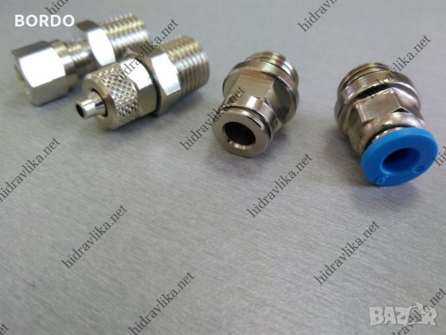 Бързи връзки за шлаух G1/4-Ф6, снимка 4 - Резервни части за машини - 33585181