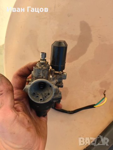 карбуратор dellorto 12 авт. смукач, снимка 4 - Аксесоари и консумативи - 52775397