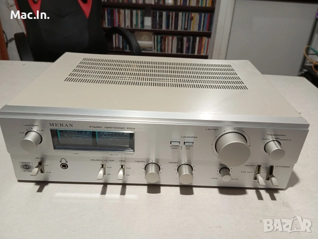 Усилвател MERAN -6503 Made in W.Germany, снимка 9 - Ресийвъри, усилватели, смесителни пултове - 53204239