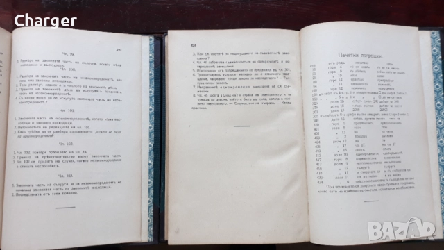 Стари антикварни книги - Закон за наследството., снимка 4 - Антикварни и старинни предмети - 52852498