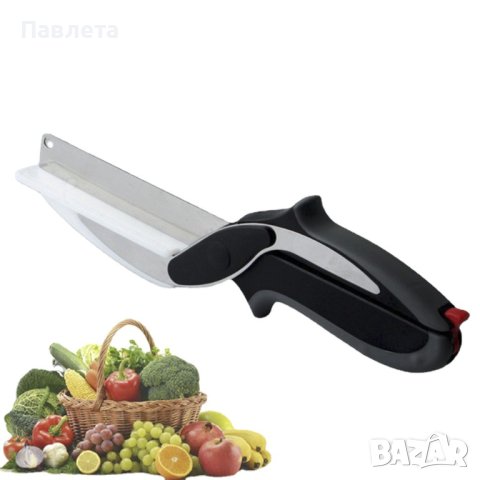 Ножица 2 в 1 за зеленчуци и месо Clever Cutter, снимка 3 - Други - 43453006