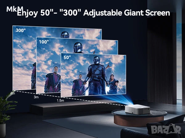 Висок клас прожектор за домашно кино  HYTOBP Y6, снимка 11 - Плейъри, домашно кино, прожектори - 51300125