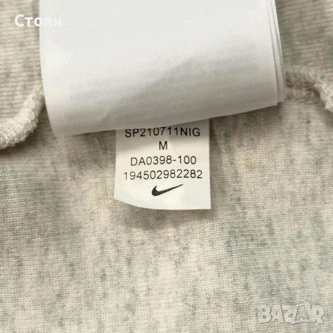 Nike Tech Fleece Блуза, снимка 4 - Спортни дрехи, екипи - 52022195