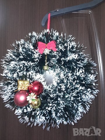 Коледни венци.Малки и големи. Малките по 10лв, големия 20лв , снимка 5 - Коледни подаръци - 43231900