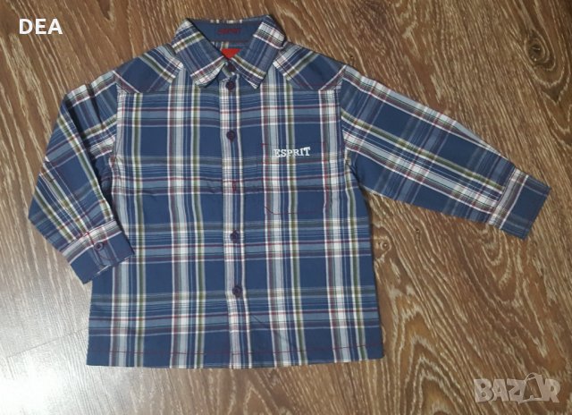 Риза Esprit 98см-10лв+подарък, снимка 2 - Детски ризи - 28530562