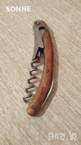 Джобен нож - неръждаема стомана и дърво, снимка 13 - Ножове - 36866361