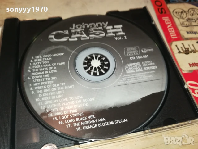 JOHNNY CASH CD 1108250824, снимка 5 - CD дискове - 51323264
