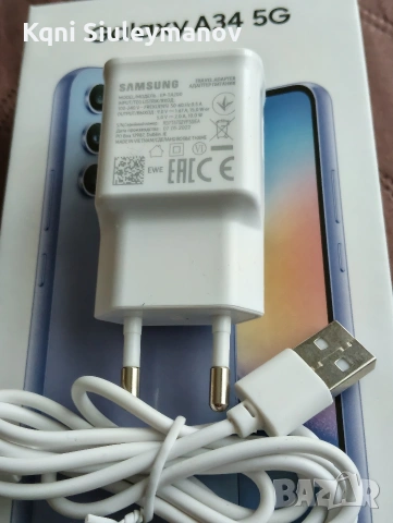 Продавам перфектен като нов смартфон Самсунг а34 5g./128/6, снимка 3 - Samsung - 53424214