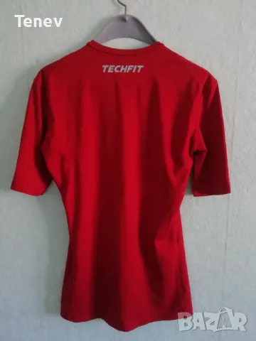 Adidas Techfit Compression Climalite оригинална мъжка спортна тениска размер L , снимка 2 - Тениски - 47610264