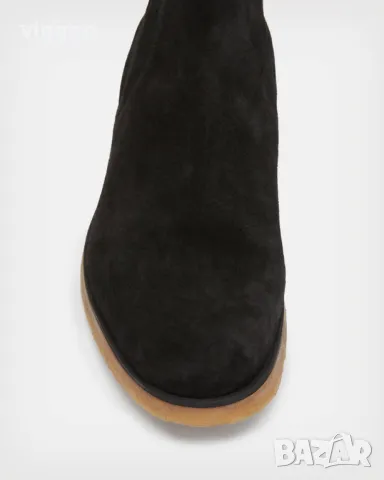 Кожени мъжки боти тип челси AllSaints Rhett Suede Boot Черни Размер 41, снимка 5 - Мъжки боти - 48095445