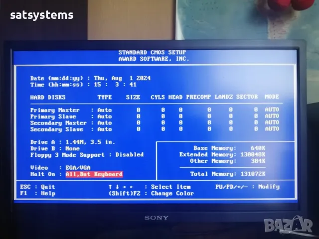 Дънна платка Gigabyte GA-6VA REV 3.0 Slot1 CPU+RAM, снимка 13 - Дънни платки - 47950031
