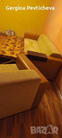 Продаваме диван и фотьойл хубава луксозна мебел , снимка 6 - Дивани и мека мебел - 53469809