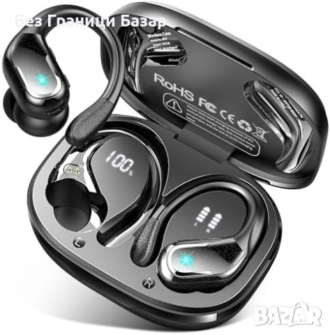 Нови Безжични Bluetooth 5.3 Слушалки LED Дисплей Водоустойчиви Подарък, снимка 1 - Bluetooth слушалки - 43164876