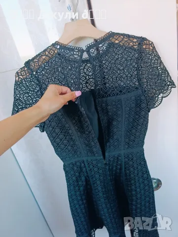 Рокля от едра дантела тип Self portrait, снимка 7 - Рокли - 50137320