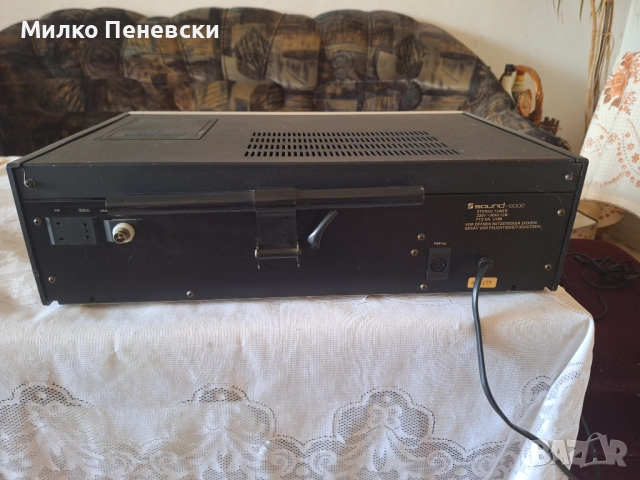 SOUND-6002 HI FI VINTAGE STEREO TUNER.MADE IN JAPAN FOR WEST GERMANY., снимка 6 - Ресийвъри, усилватели, смесителни пултове - 51479389