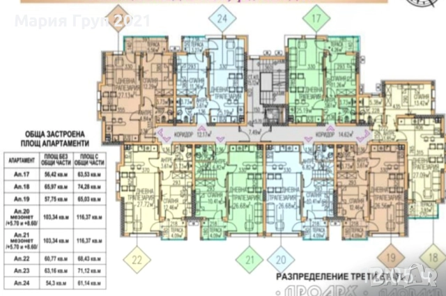 !!!ТОП ОФЕРТА!!!Продавам Два Апартамента в Новострояща се сграда в гр. Пловдив Остромила!!!, снимка 4 - Апартаменти - 51756015