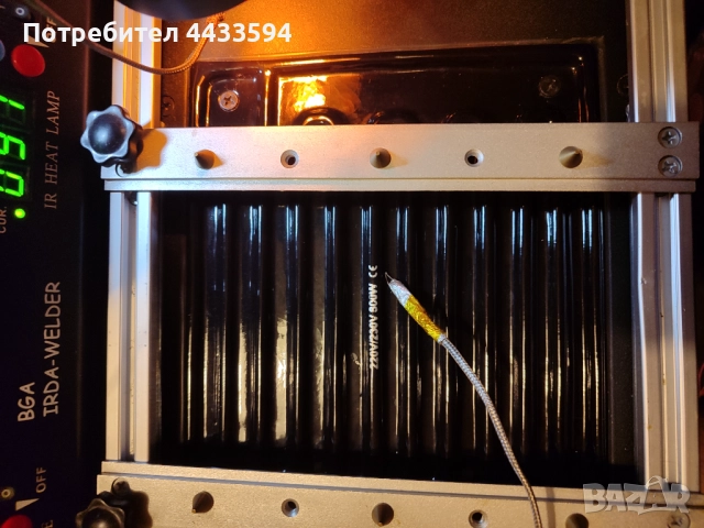 Продавам инфрачервена станция за запояване BGA Reflow Rework Station Irda T-870A, снимка 8 - Друга електроника - 52299302