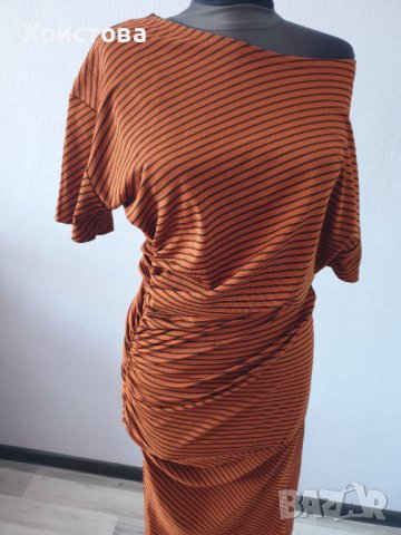 Спортна рокля Зара цвят камел - 17,00лв., снимка 2 - Рокли - 37480615