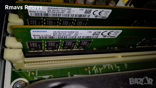 Рам памет Ddr4 2x8gb 2400 Samsung, за компютри различна седмица, снимка 6 - RAM памет - 51440722