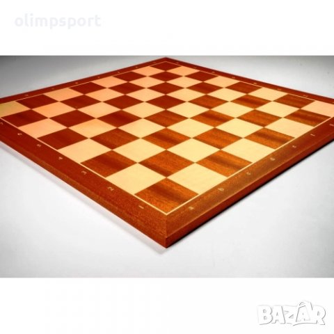 шах дъска RPF МАХАГОН, ПОЛЕ 55 ММ, С НОТАЦИЯ