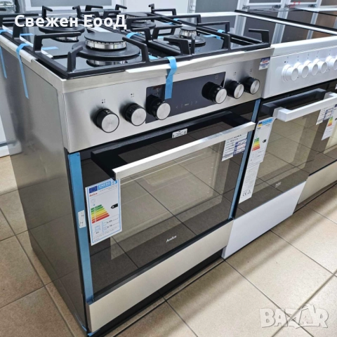 готварска печка с газови котлони AMICA, снимка 3 - Печки, фурни - 52812944