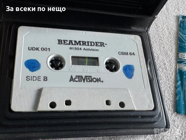 ОРИГИНАЛНА ретро Игра за Commodore 64 , Beamrider, снимка 6 - Други игри и конзоли - 49962559