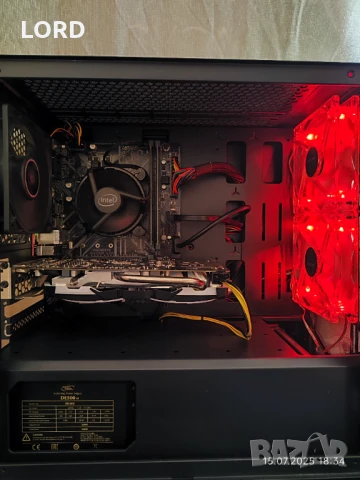 Геймърски i3 9100f, RX 570 8GB, RAM 16GB DDR4, SSD 240GB, снимка 1