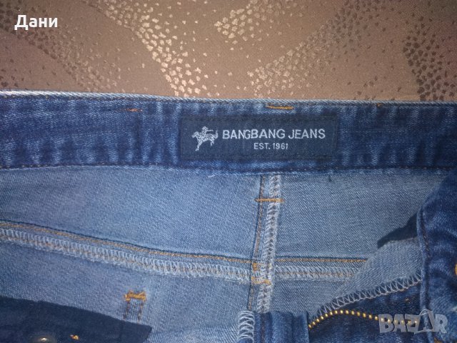 Дамски къси дънкови пантлони bang bang jeans, снимка 5 - Дънки - 28802314